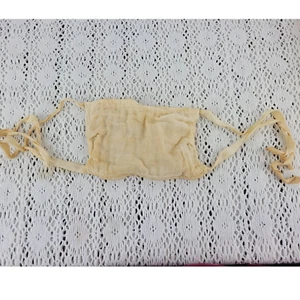 Antike Johnson & Johnson 1910er Spanische Grippe Ära Gaze Maske & Esmarch Bandage - Bild 1 von 12
