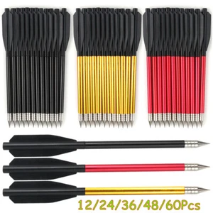 Crossbow Bolts Arrows 6.3 inch Hunting Arrow for Pistol Mini Crossbow 50-80lbs - Picture 1 of 20