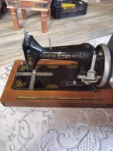 Antique Gamages Hand crank sewing machine - Picture 1 of 14