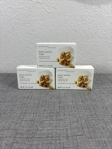 3 Bath & Body Works Pleasures CÁLIDO AZÚCAR VAINILLA Barra de Jabón Limpiador 2 OZ Nuevo Lote - Imagen 1 de 5