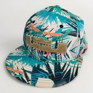 Nike Lebron James Celebration Floral Snapback Hat MVP Championship Hawaiian - Picture 1 of 6