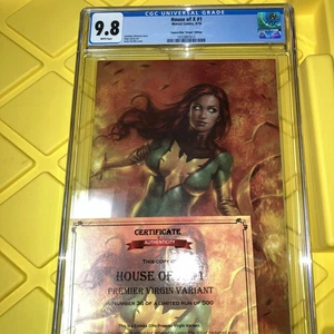 House of X #1 LUCIO PARRILLO VIRGIN VARIANT LE500 NM 9.8 - Bild 1 von 2