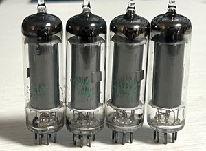 SYLVANIA 6005W 6AQ5W Vacuum Tubes x4 – Tested – Vintage – All Good - Picture 1 of 9