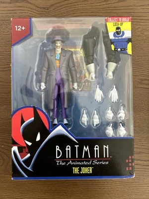 McFarlane Batman The Animated Series 6" The Joker Figure Lock-Up Build-read :) - Image 1 of 4