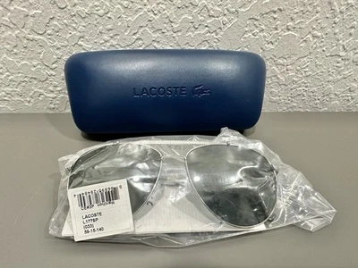 Gafas de sol para hombre Lacoste polarizadas gris piloto L177SP (033) 59-15-140 Foto 1 de 4