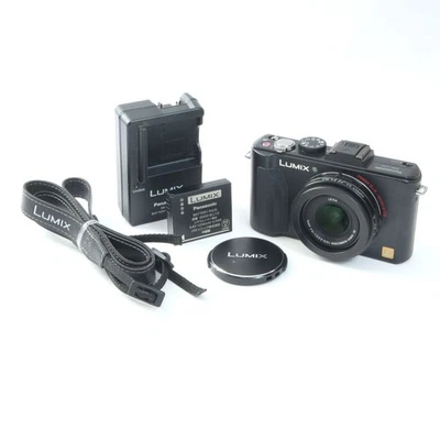Cámara digital Panasonic Lumix LX5 10,1 MP japonesa usada Foto 1 de 4