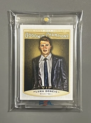 LUKA DONCIC 🏆 GOLD ✨ROOKIE✨VIP REDEMPTION CARD! UPPER DECK (LA LAKERS) - Image 1 of 2
