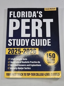 Florida's PERT Study Guide 2025-2026 TPB Jessie Watson 150 Score System VGC - Bild 1 von 3