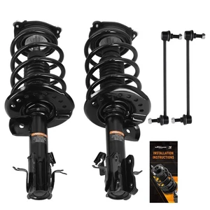 Front Complete Struts + Sway Bar Links LH & RH For Nissan Sentra 2013 272948 - Picture 1 of 13