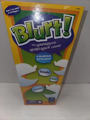 Blurt! The Uproarious Word Race Game! (Factory Sealed) Ages 7+ (3-12 Players) - Image 1 of 2