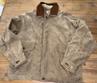 VTG FOREST CLUB By Rainforest Mens Flannel Lined  Coat Insulated Barn Jacket XL - Image 1 of 4