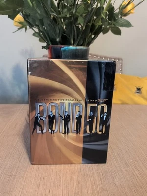 James Bond 50th Anniversary DVD Box Set. Region UK Boxset. Free Post  - Image 1 of 4