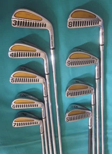 Tiger Shark II Power Chamber Simmons Iron set 3-9, Pw, Sw Total 9 Clubs - Picture 1 of 14