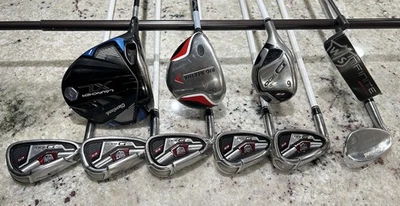 Cleveland Wilson Staff Driver Irons Putter Complete Golf Club Set Left R Flex - Image 1 of 4
