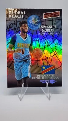 Panini Aficionado 2016-17 - Global Reach Emmanuel Mudiay #112 Foto 1 de 2