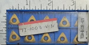 Valenite Carbide Inserts TEGX-BNI-356-625 V1N (10 pcs) - Picture 1 of 3