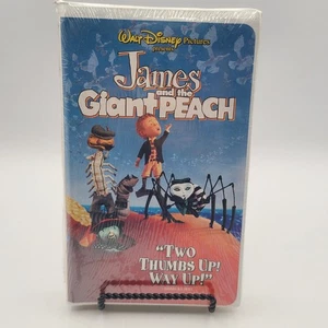 James and The Giant Peach (Sealed VHS, 1996) Walt Disney Film - Bild 1 von 3