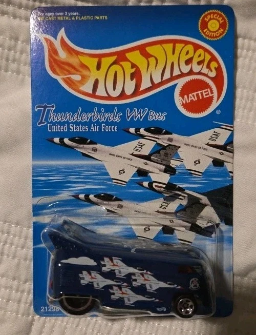 Hot Wheels Thunderbirds VW Bus United States Air Force Limited Edition MIP - Image 1 of 1