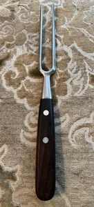 Victorinox Wooden Handled Carving Fork Wood Brown Kitchen Accessory 11” Forged ? - Picture 1 of 5