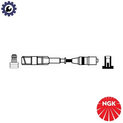 4x SPARK PLUG 91360 FOR4x SPARK PLUG 91360 FOR PIAGGIO  1 A 010638 - Image 1 of 4