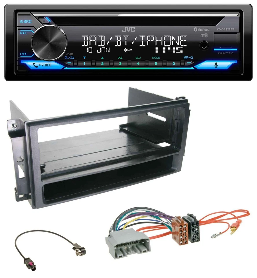 JVC Bluetooth MP3 USB DAB CD Autoradio für Chrysler 300C Sebring Dodge Avenger N - Bild 1 von 4