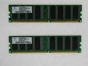 1GB (2X512MB) MEMORY FOR GATEWAY SB 310-A 310-B 310-C 4000-A 4000-B 4000-C - Picture 1 of 1