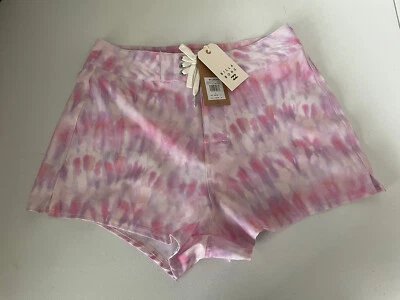 BILLABONG Jóvenes Niñas Keep it Mellow Tie Dye Tabla de Surf Pantalones Cortos Rosa Talla 5 Foto 1 de 4
