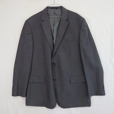 Pronto Uomo Blazer Mens 48L 2-Button Suit Jacket Sport Coat Business Formal Gray - Image 1 of 4