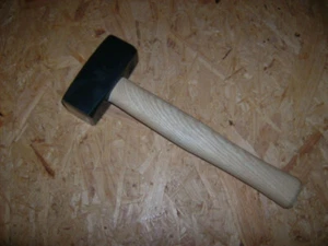 Eisenfäustel, Schlegel 1250 gr., Steinmetzwerkzeug, Bildhauer - Bild 1 von 2
