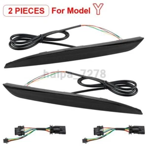 Luz de freno trasera antiniebla LED reflector de humo para Tesla modelo Y 2020-2023 - Imagen 1 de 11
