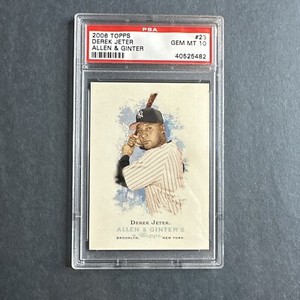 DEREK JETER 2006 Topps Allen & Ginter 23 PSA 10 GEM MINT HOF