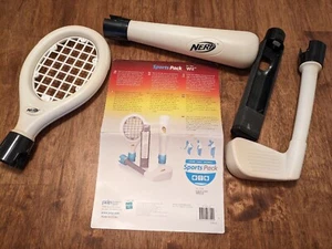 Wii nerf Sports Pack Wii Golf, Wii Baseball, Wii Tennis Nerf Set - Picture 1 of 10