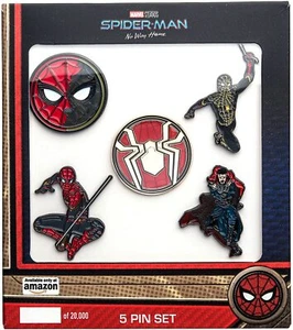 Marvel Studios - Spider-Man No Way Home 5 Pin Set (7172/20000) Amazon Exclusive - Bild 1 von 4