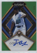 2023 Wild Card Mania Diamond Green Rainbow /15 Jose Butto #AM-D37 Rookie Auto RC