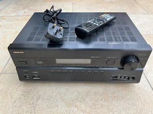 Onkyo TX-SR 608 - 3D Dolby 7.2 Channel AV Receiver with Remote - Picture 1 of 9