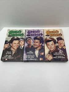 Hogan's Heroes Volume 1-3 (VHS, 1998) 2 Uncut Original Episodes Tested Great CD - Picture 1 of 4