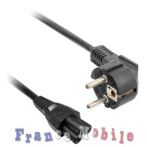 Câble d'Alimentation IEC C5 3 Pin Mickey Trèfle Clover pour Ordinateur Portabl - Photo 1/1