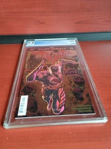 Dark Knights Batman The Red Death #1 Metal Tie-In Foil 9.8 PGX GRADED NOT CGC - Picture 1 of 3