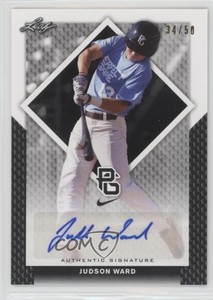 2016 Leaf Perfect Game National Showcase Black /50 Judson Ward #BA-135 Auto