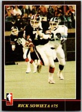 1986 Jogo CFL Football #26 Rick Sowieta #75 V45032