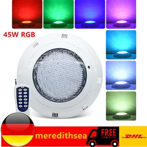 Fari piscina 45W 460 LED luce subacquea illuminazione piscina light - Foto 1 di 15