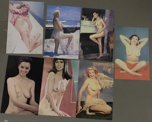 T5493 NUDES POSTCARD LOT, 7 DIF. CARDS - Picture 1 of 2