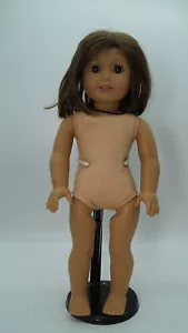 American Girl bambola capelli castani occhi marroni taglio etichetta American Girl - Foto 1 di 14