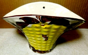 Unbranded~Upside Down Hat Mexican Vintage Flower Pot Pottery - Picture 1 of 24