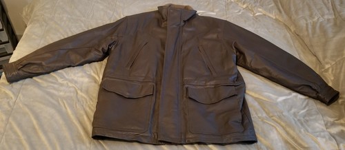 UNDERCOVER Giacca di pelle Joshua Ross taglia grande tasche nascoste