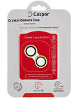Protecteur d'objectif d'appareil photo Casper compatible pour iPhone 15/15 Plus (Crystal Full Co