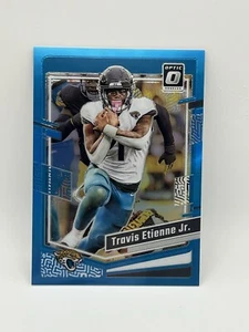 Travis Etienne Jr/299 Optic Holo Aqua 2021 Panini Donruss #86 - Imagen 1 de 3