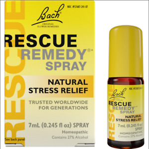 Rescue Remedy Spray Bach Flower Essences 7 ml Liquid