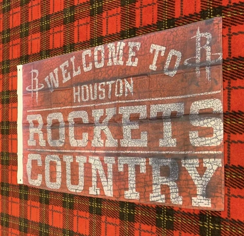 Brand New Houston Rockets flag 3 foot by 5 foot Cover