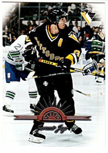 1997-98 LEAF #10 JAROMIR JAGR Pittsburgh Penguins Hockey Card